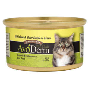 AvoDerm Natural Grain Free Chicken & Duck Entrée in Gravy