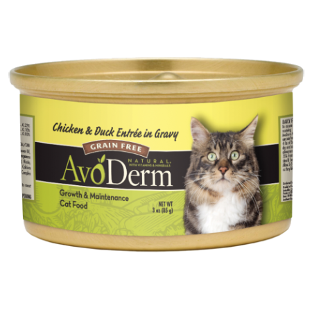 AvoDerm Natural Grain Free Chicken & Duck Entrée in Gravy