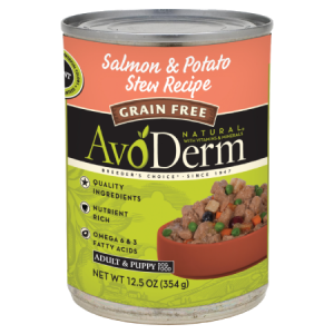 AvoDerm Natural Salmon & Potato Stew Recipe