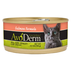 AvoDerm Natural Salmon Formula Canned Cat Food