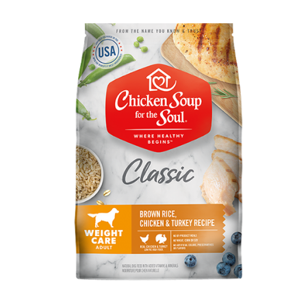 Chicken Soup For The Soul Weight Care Dry Dog Food-Brown Rice, Chicken & Turkey
