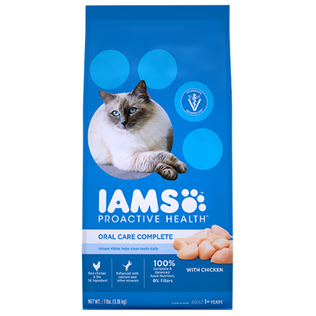 Iams Proactive Health Adult Cat Food Oral Care Complete