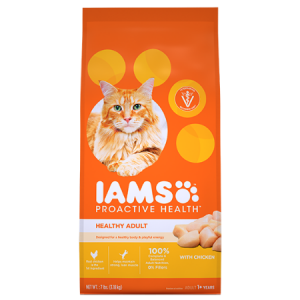 Iams Proactive Health Healthy Adult Dry Cat Food With Chicken