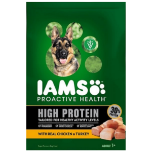 Iams Proactive Health High Protein Adult Dry Dog Food With Chicken & Turkey