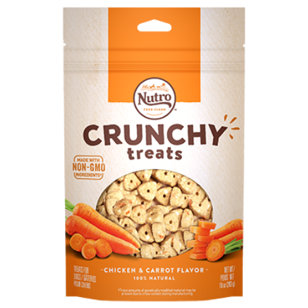Nutro Crunchy Treats With Chicken & Carrot Flavor