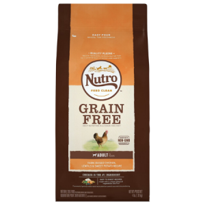 Nutro Grain-Free Adult Farm Raised Chicken, Lentils & Sweet Potato Recipe Dry Dog Food