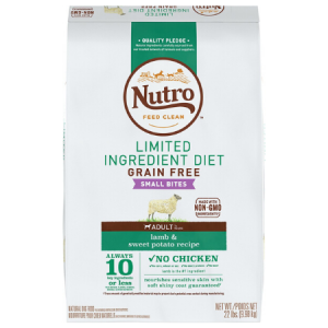Nutro Limited Ingredient Diet Small Bites Adult Lamb & Sweet Potato Recipe Dog Food