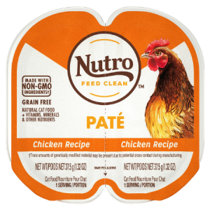 Nutro Perfect Portions Grain-Free Chicken Recipe Cat Food Trays