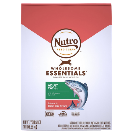 Nutro Wholesome Essentials Adult Salmon & Brown Rice Recipe Dry Cat Food