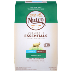 Nutro Wholesome Essentials Small Bites Adult Pasture Fed Lamb & Rice Recipe Dry Dog Food, 30-lb.
