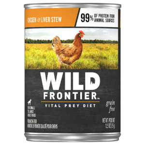 Nutro Wild Frontier Chicken & Liver Stew Adult Grain-Free Canned Dog Food