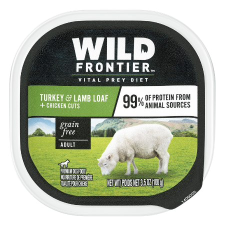 Nutro Wild Frontier Turkey & Lamb Loaf + Chicken Cuts Wet Dog Food