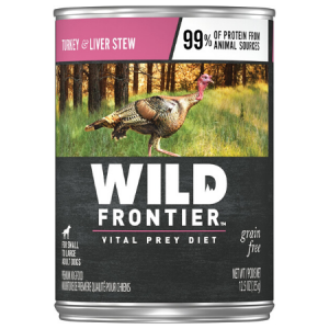 Nutro Wild Frontier Turkey & Liver Stew Adult Grain-Free Canned Dog Food