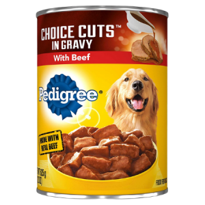 Pedigree Choice Cuts in Gravy With Beef Canned Dog Food