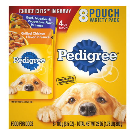 Pedigree Choice Cuts Variety Pack Beef & Chicken Wet Dog Food