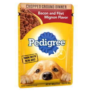 Pedigree Chopped Ground Dinner Bacon & Filet Mignon Flavor Wet Dog Food