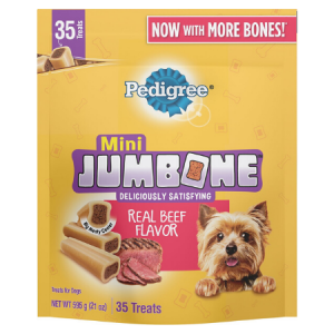 Pedigree Mini Jumbone Real Beef Flavor Dog Treats