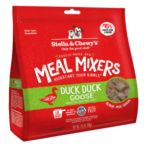 Stella & Chewy's Duck Duck Goose Meal Mixers Freeze-Dried Raw Dog Food