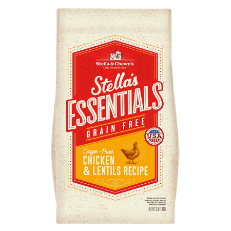 Stella & Chewy's Essentials Grain-Free Chicken & Lentils Dry Dog Food