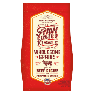 Stella & Chewy's Raw Coated Baked Kibble with Wholesome Grains Beef Recipe with Pumpkin & Quinoa Dry Dog Food