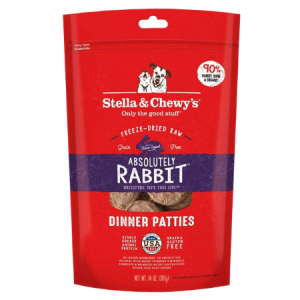 Stella & Chewy's Absolutely Rabbit Dinner Patties Raw Frozen Dog Food