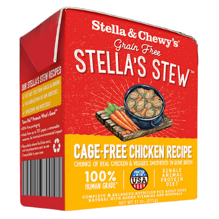 StStella & Chewy's Cage-Free Chicken Wet Food Stew for Dogs