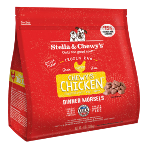 Stella & Chewy's Chicken Dinner Morsels Grain-Free Raw Frozen Dog Food