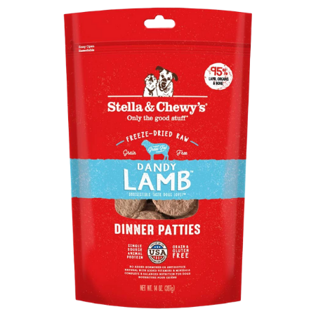 Stella & Chewy's Dandy Lamb Dinner Patties Frozen Dog Food
