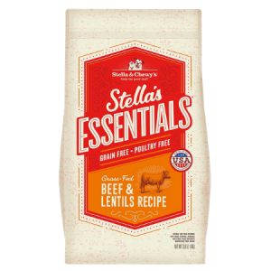 Stella & Chewy's Essentials Grain-Free Beef & Lentils Dry Dog Food