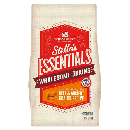 Stella & Chewy's Essentials Wholesome Grains Beef & Ancient Grains Dry Dog Food