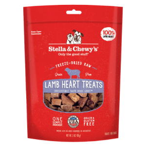 Stella & Chewy's Lamb Hearts Dog Treats