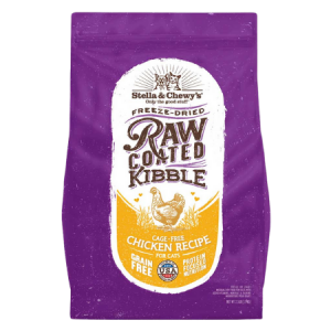 Stella & Chewy's Raw Coated Kibble Chicken Recipe Dry Cat Food