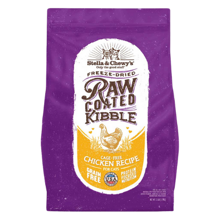 Stella & Chewy's Raw Coated Kibble Chicken Recipe Dry Cat Food