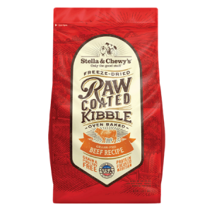 Stella & Chewy's Raw Coated Kibble Grass-Fed Beef Recipe Grain-Free Dog Food