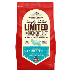 Stella & Chewy's Raw Coated Kibble Grass-Fed Lamb Recipe Grain-Free Dog Food