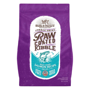 Stella & Chewy's Raw Coated Kibble Salmon Recipe Dry Cat Food