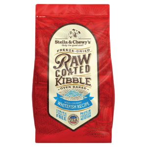 Stella & Chewy's Raw Coated Kibble Wild-Caught Whitefish Recipe Grain-Free Dog Food