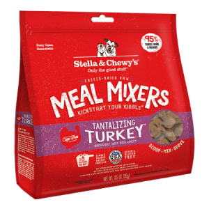 Stella & Chewy's Tantalizing Turkey Meal Mixers Grain-Free Freeze-Dried Dog Food