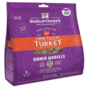 Stella & Chewy's Tummy Ticklin' Turkey Dinner Freeze-Dried Cat Food