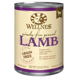 Wellness 95 Percent Lamb Grain-Free Canned Dog Food