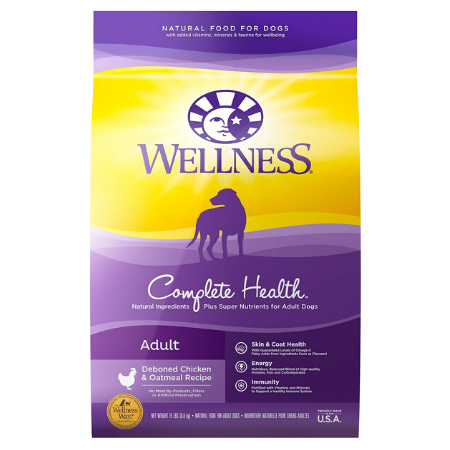 Wellness Complete Health Adult Deboned Chicken & Oatmeal Recipe Dry Dog Food