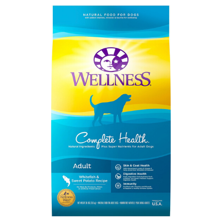 Wellness Complete Health Adult Whitefish & Sweet Potato Recipe Dry Dog Food