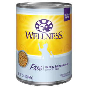 Wellness Complete Health Beef & Salmon Formula Grain-Free Canned Cat Food