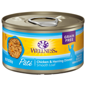 Wellness Complete Health Chicken & Herring Formula Grain-Free Canned Cat Food