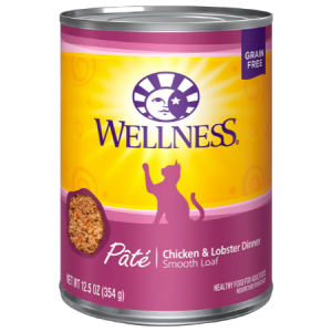 Wellness Complete Health Chicken & Lobster Formula Canned Cat Food, 12.5-oz