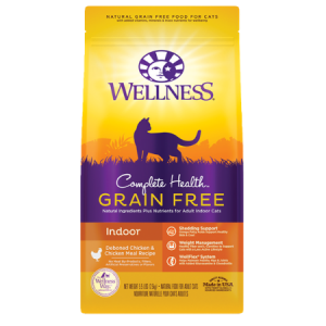 Wellness Complete Health Grain-Free Indoor Deboned Chicken Recipe Dry Cat Food