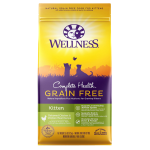 Wellness Complete Health Natural Grain-Free Deboned Chicken & Chicken Meal Dry Kitten Food