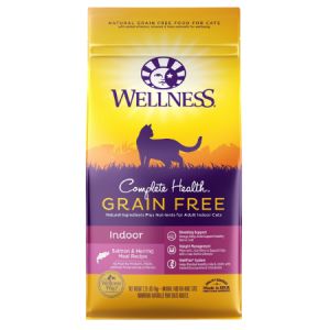 Wellness Complete Health Natural Grain-Free Salmon & Herring Indoor Dry Cat Food