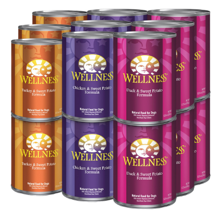 Wellness Complete Health Poultry Lovers Variety Pack Canned Dog Food