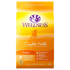 Wellness Complete Health Puppy Deboned Chicken, Oatmeal & Salmon Meal Recipe Dry Dog Food